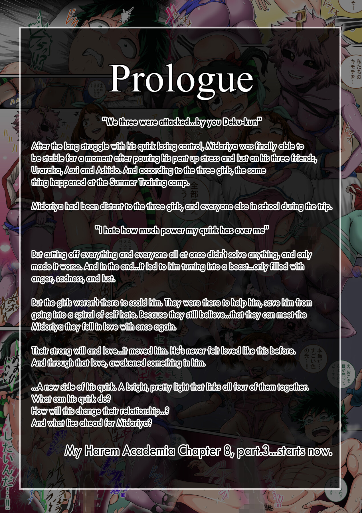 Hentai Manga Comic-My Harem Academia Chapter 8-Chapter 3 Breaking into a broken heart-3